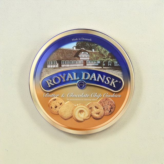 Royal Dansk Butter & Chocolate Chip Cookies 340 g Combo