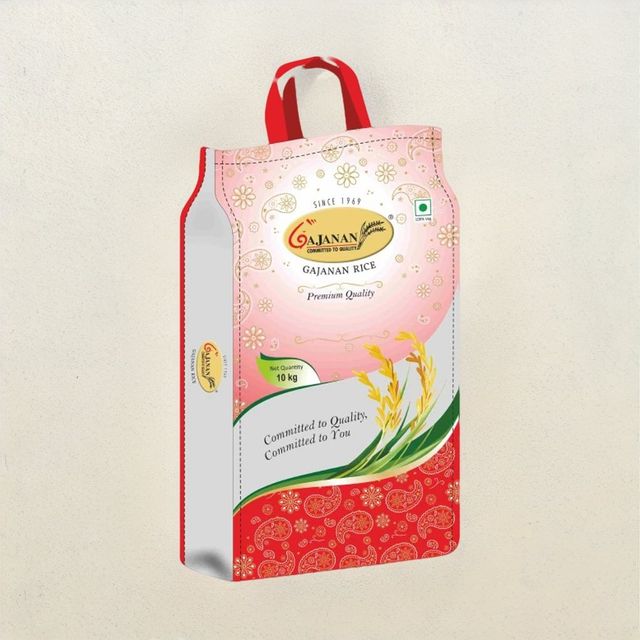 Gajanan Sona Masoori Raw Rice Plus