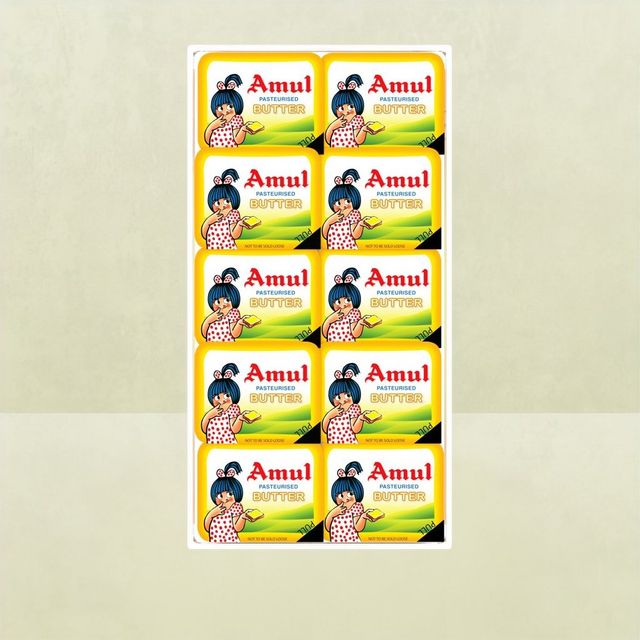 Amul Butter - Pasteurised (School Pack)(1pc) & Cucumber Green(1pc) Combo