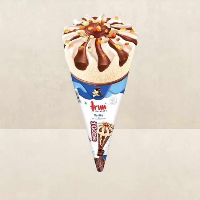 Arun Vanilla Icone Ice Cream Cone