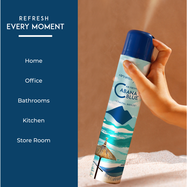 Aromahpure Cabana Blue Room Freshener