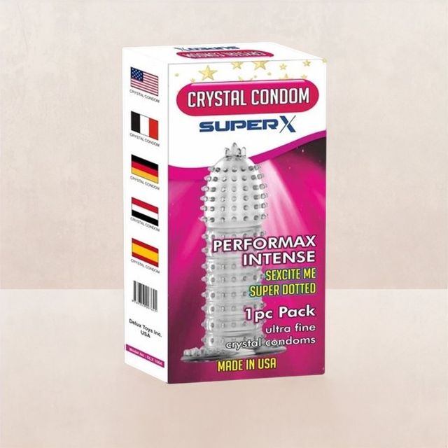 Superx Reusable Crystal Condom