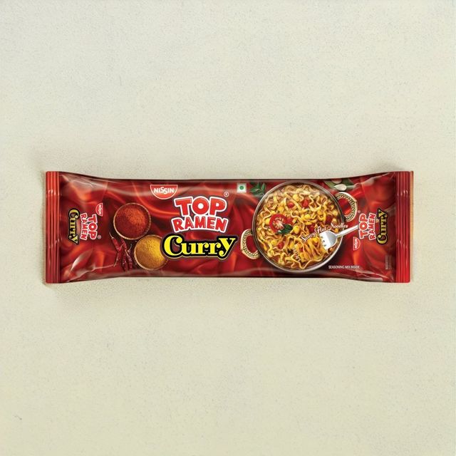 Top Ramen Curry Veg Instant Noodles