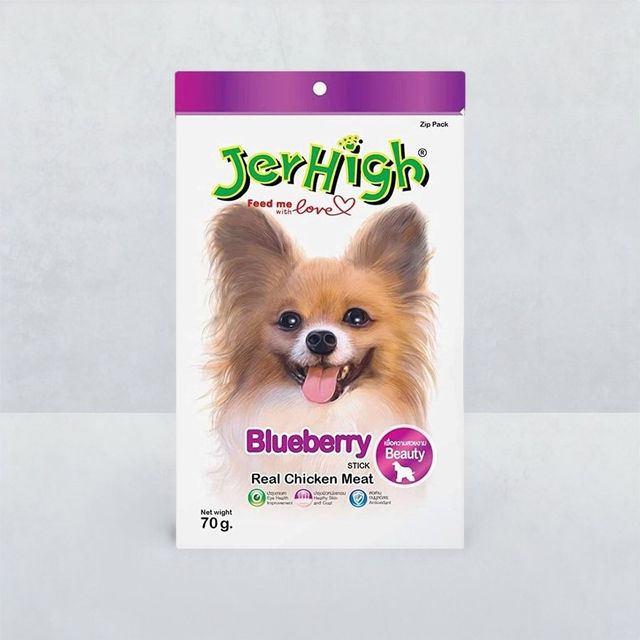 JerHigh Blueberry Stick Young Adult Dog Treat