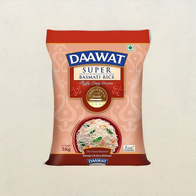 Daawat Super Basmati Rice | Long Grain