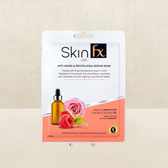 Skin Fx Anti Aging Sheet Mask, Serum Face Mask