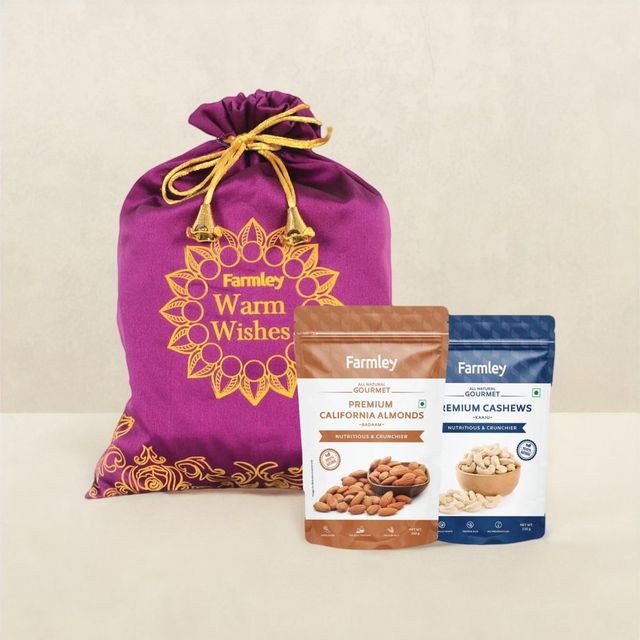 Farmley Mix Dry Fruit Gift Pack Potli