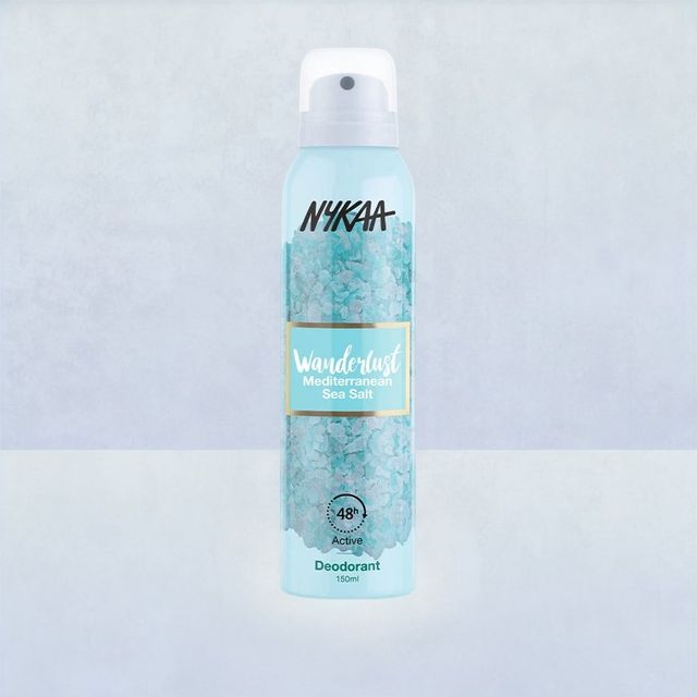Nykaa Wanderlust Deodorant Spray Mediterranean Sea Salt