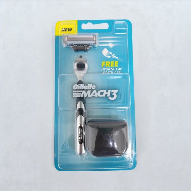 Gillette Mach3 Razor With Free Hygiene Cap 
