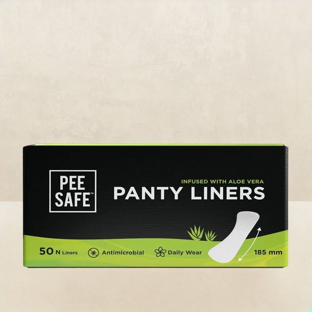 Pee Safe Tampon Regular(16pc) & Peesafe Pantyliners Aloevera Infused (50pc) Combo