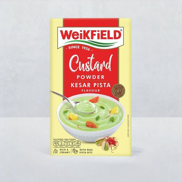 Weikfield Custard Powder Butterscotch Flavoured Carton(75gms) & Weikfield Custard Powder Kesar Pista Flavor Carton(75gms) Combo