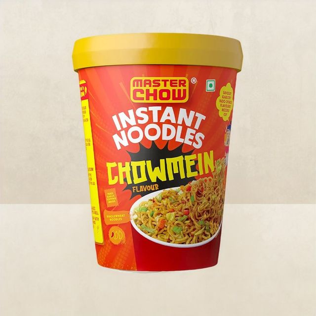MasterChow Korean Instant Cup Noodles - Chowmein Flavour Veg