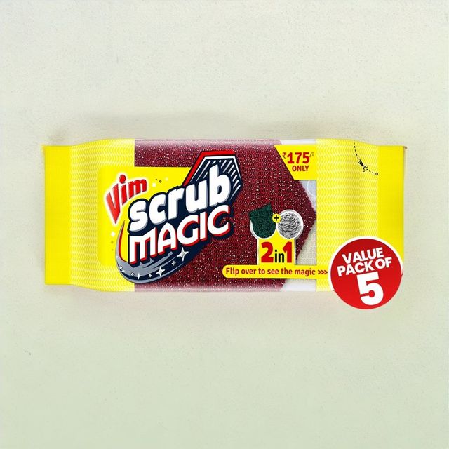 Vim Scrub Magic- Scrub Pads (Pack of 5)