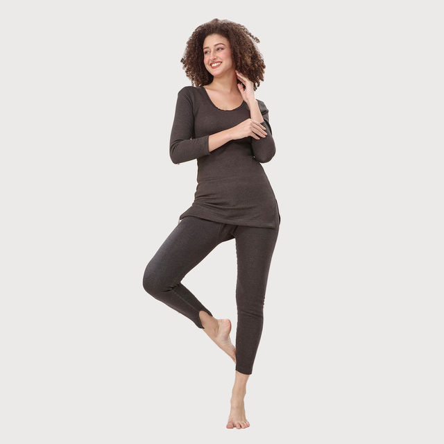 Buy Lux Inferno Premium Thermal Top And Bottom Set For Women