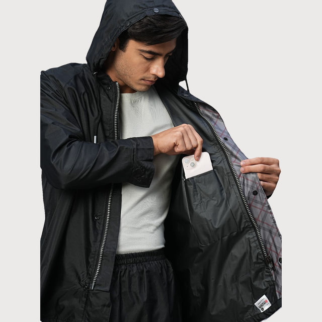 Buy Citizen Raincoat Reversible Series -XXL - Black Online - Price