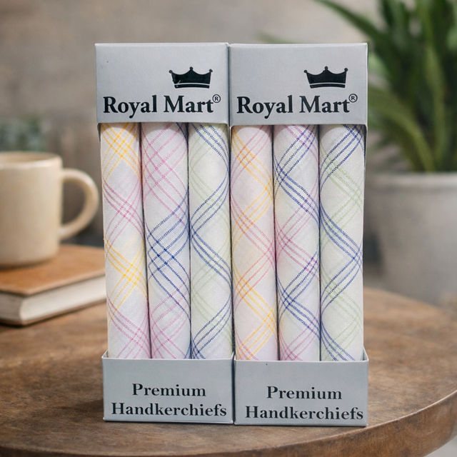 Buy Royal Mart Women's Cotton Handkerchief | Assorted - One Size