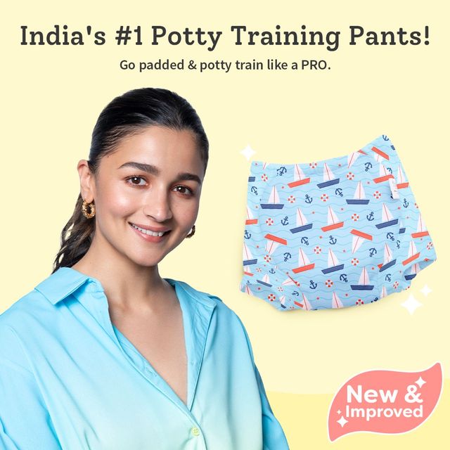 Super Bottoms Padded Underwear Potty Training For Kids | Multicolour | 1 - 2 years