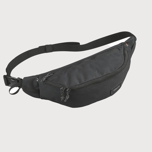 Buy Decathlon Unisex Polyester Waist Bag | Black | 2 L Online