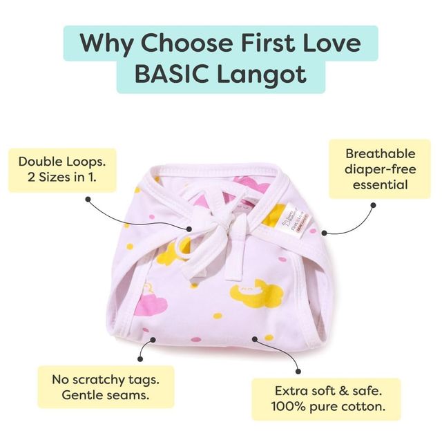Super Bottoms Animals Basic Nappy For Babies | Multicolour | 0 - 6 months