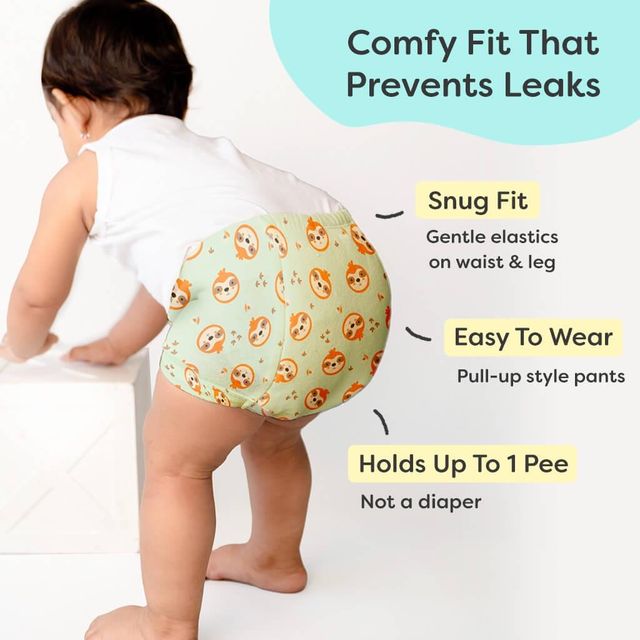 Super Bottoms Padded Underwear Potty Training For Kids | Multicolour | 9 months - 12 months