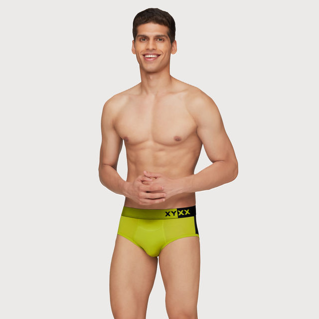 Buy XYXX Dualist Modal Solid Briefs, Pack of 2 | Multicolored| S