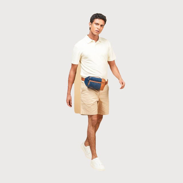 Buy Assembly Flux Travel Fanny Pack - Blue Online - Price @ ₹1470