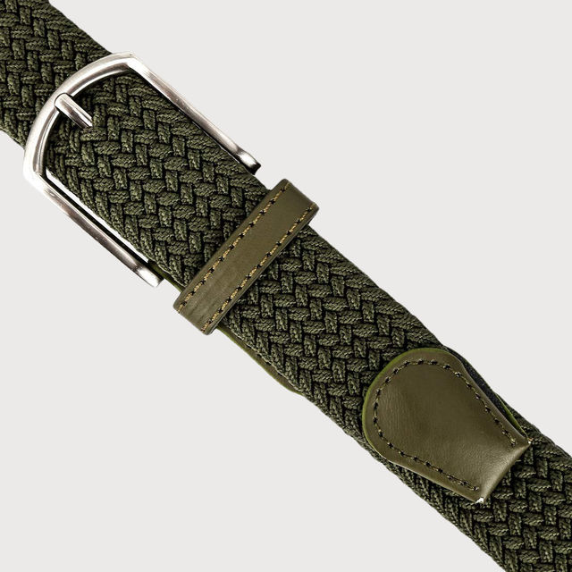 Zoro Unisex Solid Woven Fabric Belt - Buy at ₹230 Online