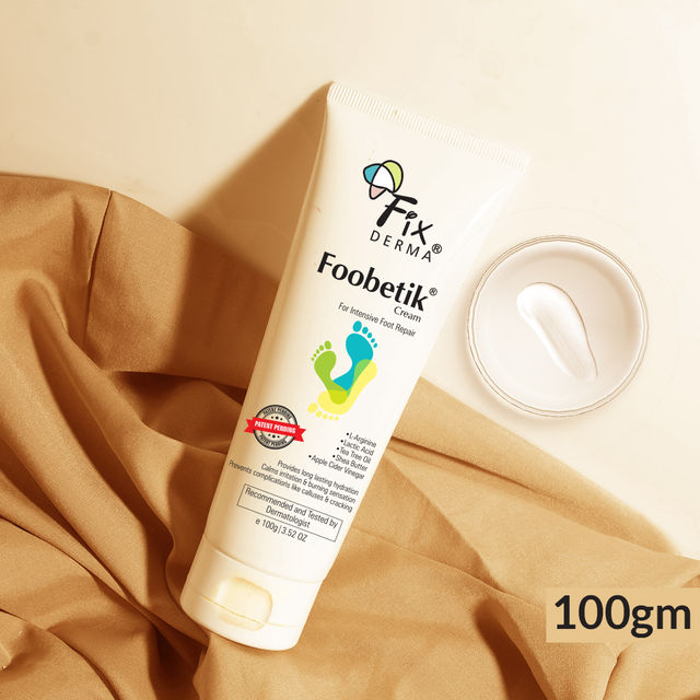 Fixderma Foobetik Foot Cream | For Cracked Heel Repair & Moisturizing Relief