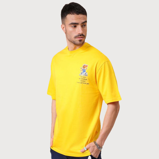 Buy The Indian Garage Co Men's Boxy Placement Print Street T-shirt