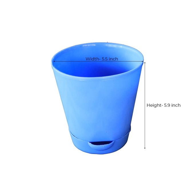 TrustBasket Titan Self Watering Pots | Smart Plastic Planters for Indoor & Outdoor