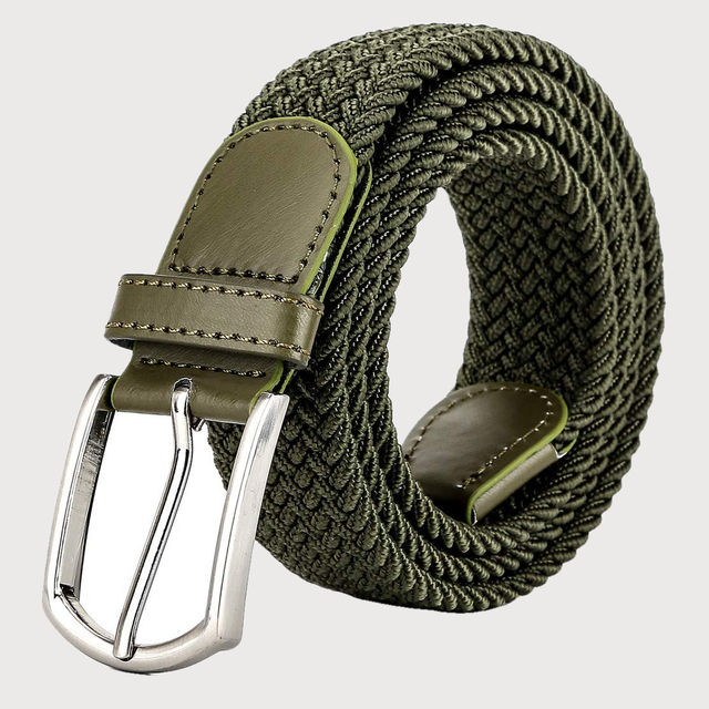 小物 ERL SK8 BELT WOVEN / Green Buy Zoro Unisex Solid Woven Fabric Belt | Green - Free Size Online