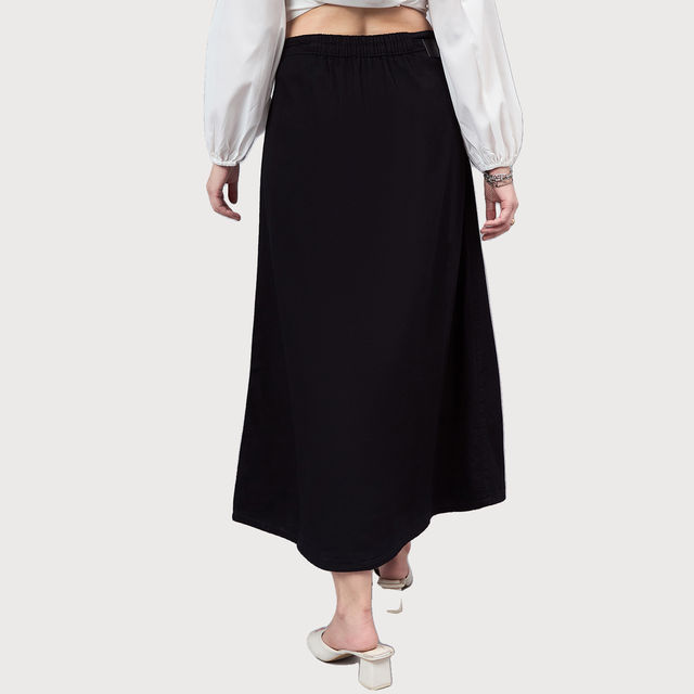 Style Quotient Women A-Line Maxi Denim Skirt - Buy at ₹880 Online Style Quotient Women A-Line Maxi Denim Skirt - Buy at ₹880 Online
