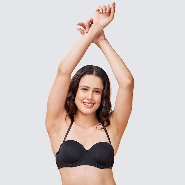 Enamor Women's F132 Strapless Transparent Back Bra - Buy at ₹1049