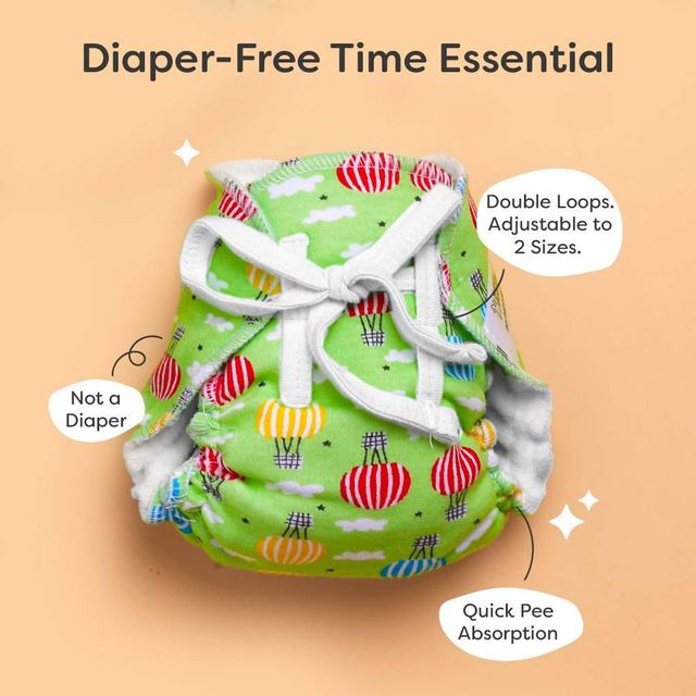 Super Bottoms Dry Feel Langot Baby Diaper For Kids | Multicolour | L (5 - 10 kg)