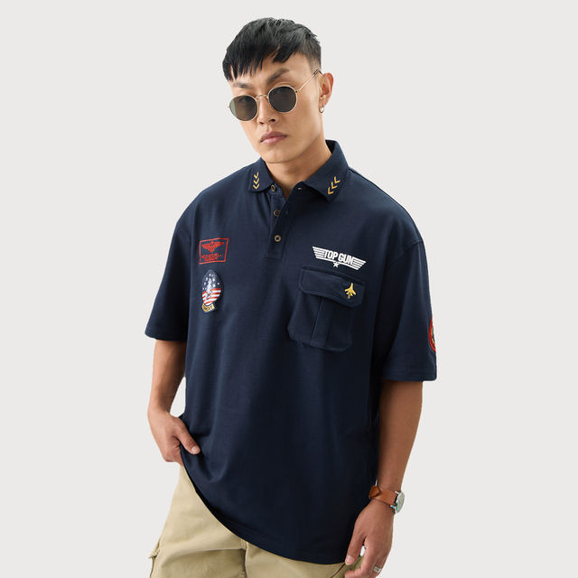 トップス Project G/R Bullied POLO Shirts Navy トップス Project G/R Bullied POLO Shirts Navy Navy Blue Polo T