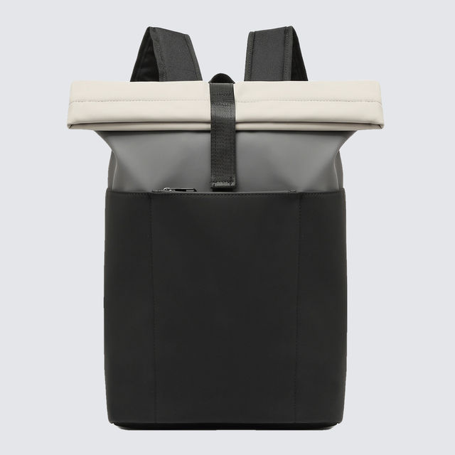 masa0904　様 Buy Fur Jaden Unisex Solid PU 16 L Laptop Backpack | Black - 14