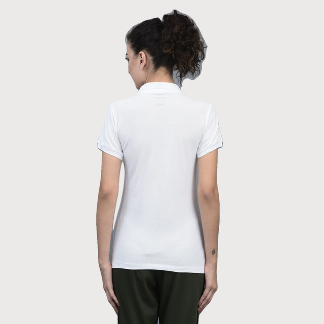 Dollar Women Polo T-shirt - White - Buy at ₹428 Online | Instant