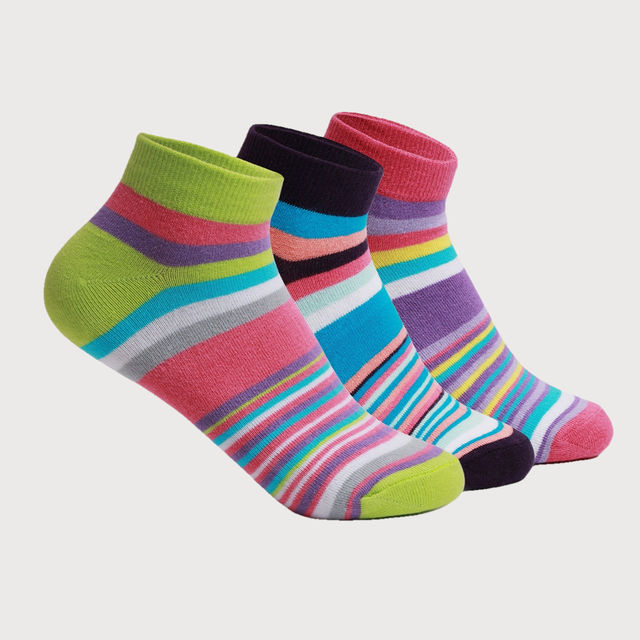 Supersox Women's Patterned Cotton Ankle Socks - Buy at ₹251