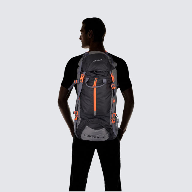 パリファク Buy F Gear Unisex Polyester 75 L Sturdy Handle Rucksack | Black
