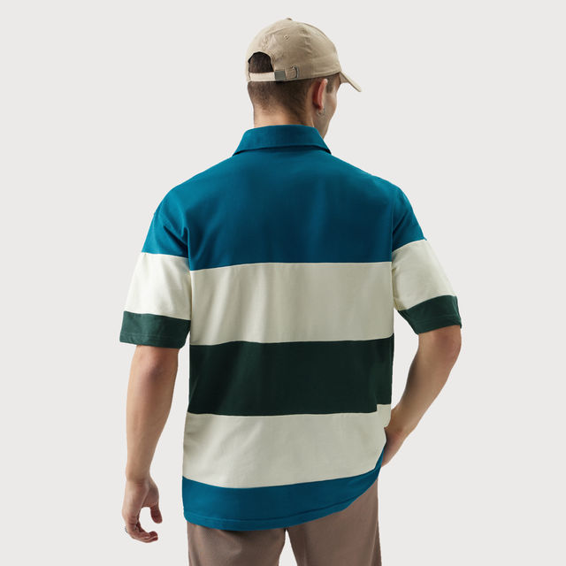Buy The Souled Store Men's TSS Originals Horizon Stripes Oversized