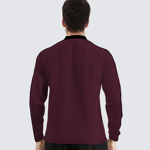 TRIPR Men Cotton Blend Mandarin Collar T-shirt - Buy at ₹401