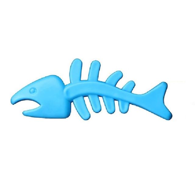 Nootie Fish Skeleton Shaped Chew Toy Pack of 1