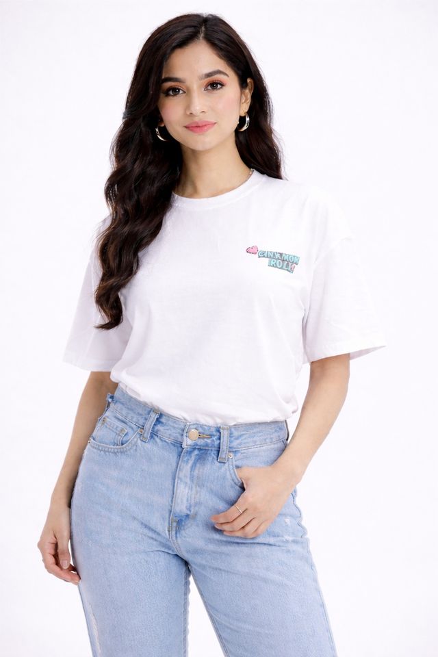 Gcyx Women's Soft And Casual Over Size T Shirt - Buy at ₹340