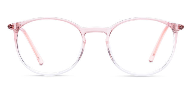 Specsmakers Unisex Solid TR90 Computer Glasses | Pink