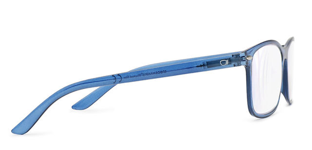 Specsmakers Unisex Solid TR90 Computer Glasses | Blue