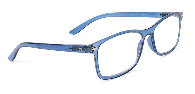 Specsmakers Unisex Solid TR90 Computer Glasses | Blue