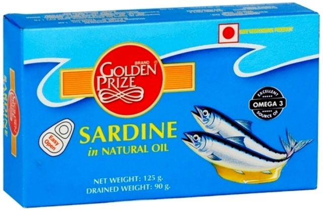 Golden Prize Sardine In Natural Oil