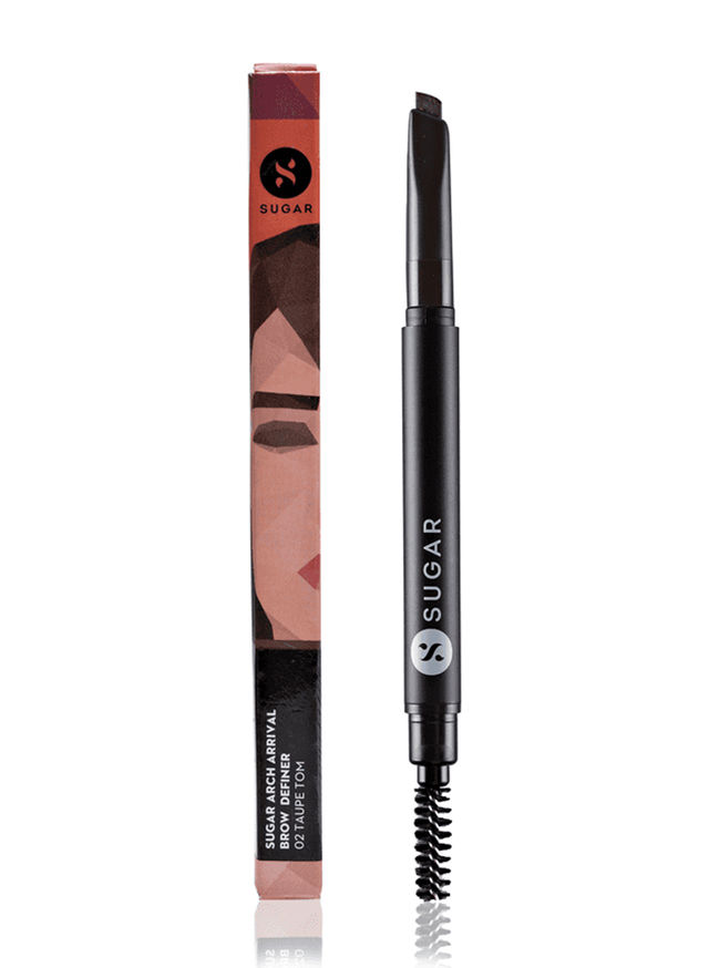 SUGAR Cosmetics Arch Arrival Brow Definer - 02 Taupe Tom (499)