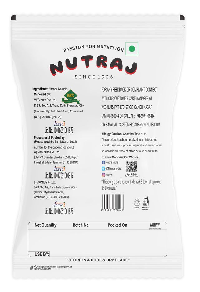 Nutraj Almond/Badam California