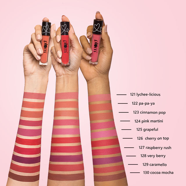 Plum Matte In Heaven Liquid Lipstick Trial Pack Cocoa Mocha 130